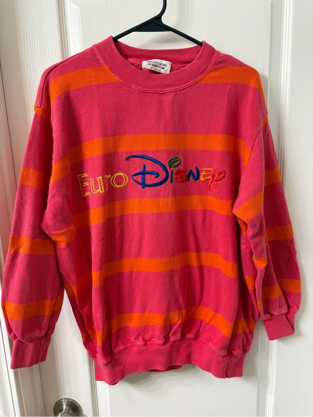 Men's United Colors of Benetton Vintage Euro Disney Sweater